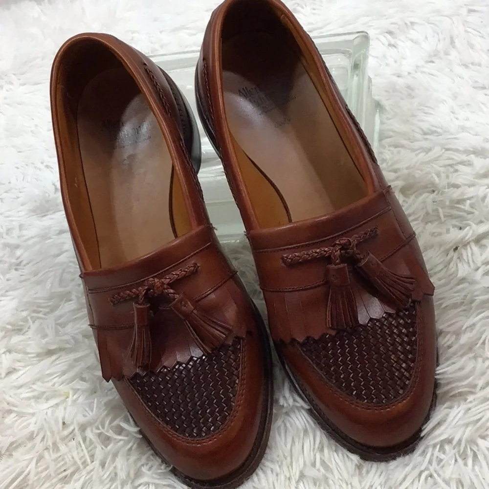 Allen Edmonds Cody kiltie tassel loafer 10D